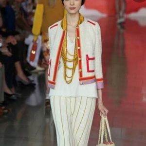 Tory Burch Runway Tweed Jacket